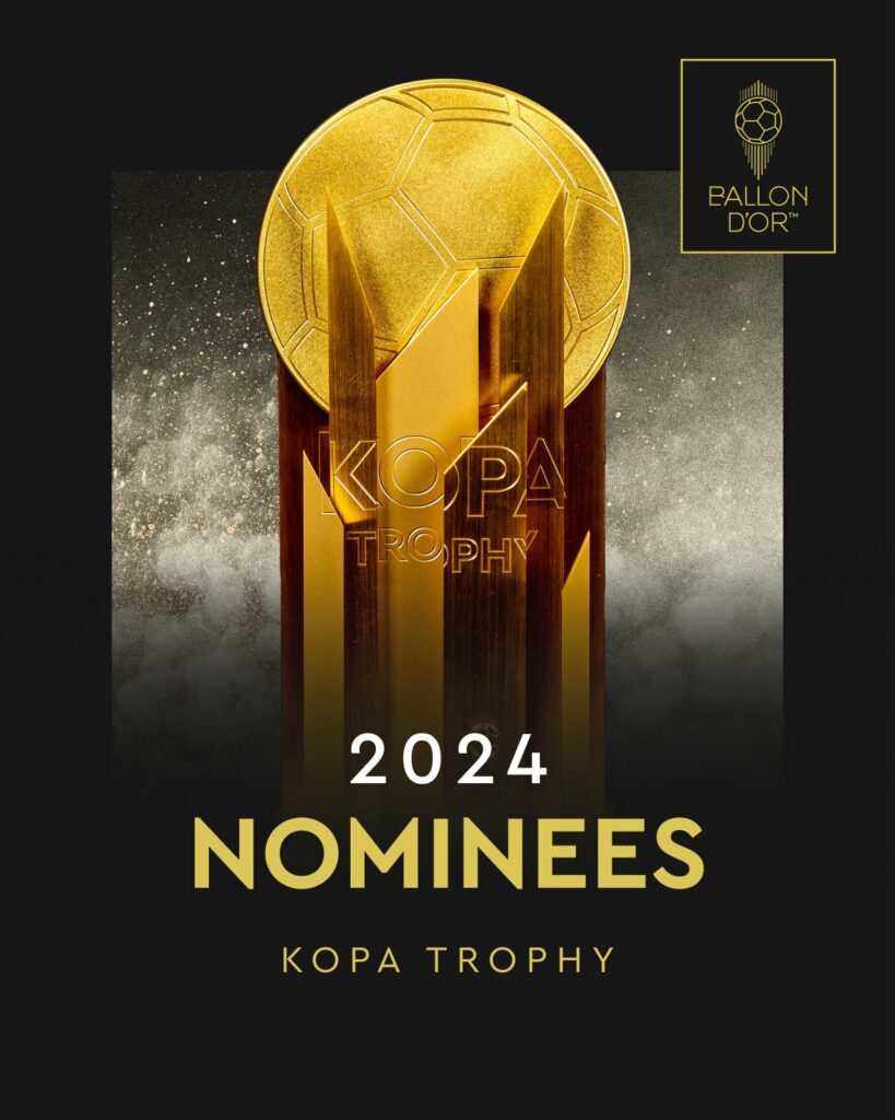 Kopa Trophy 2024 nominees list revealed